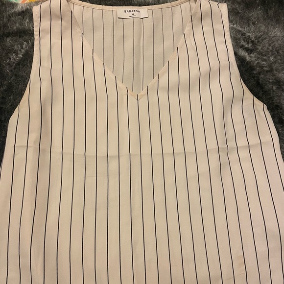 🦓Striped Babaton (Aritzia) sleeveless top - Picture 4 of 10